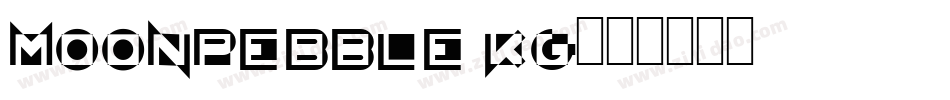 Moonpebble KG字体转换